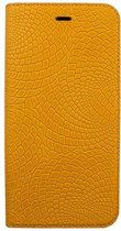 Imoshion Crocodile Leren Bookcase iPhone 6(s) plus - Geel