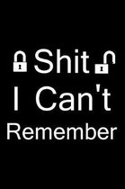 Shit I Can't Remember