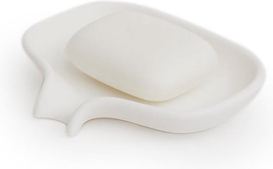 Offer Sinis Buitenland Bosign zeepbakje Soap Saver Flow - WIT - klein - 10,8 x 8,5 cm | bol.com