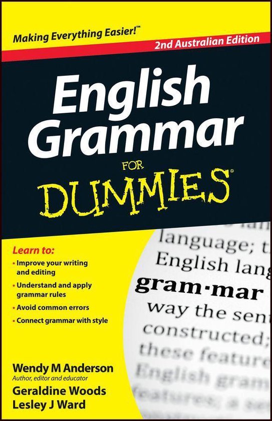 English Grammar For Dummies - cover