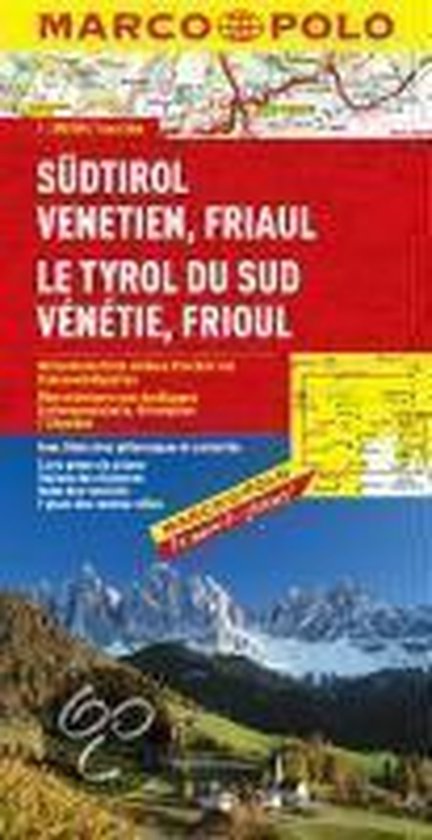 MARCO POLO Karte Italien 03. Südtirol, Venetien, Friaul 1 : ... - cover