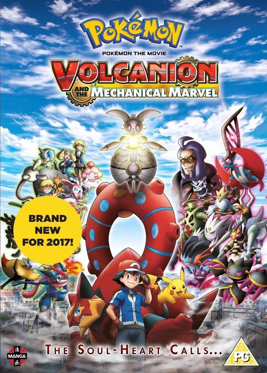 Pokemon Movie: Volcanion & The Mechanical Marvel (DVD)