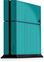 Playstation 4 Console Skin Brushed Licht Blauw Sticker