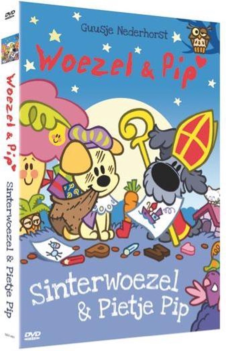 aftrekken onaangenaam Pigment Woezel & Pip – SinterWoezel & Pietje Pip - DVD (Dvd) | Dvd's | bol.com