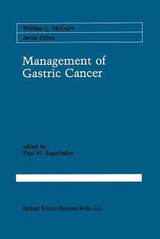 Management of Gastric Cancer - cover