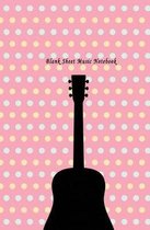 Blank Sheet Music Notebook
