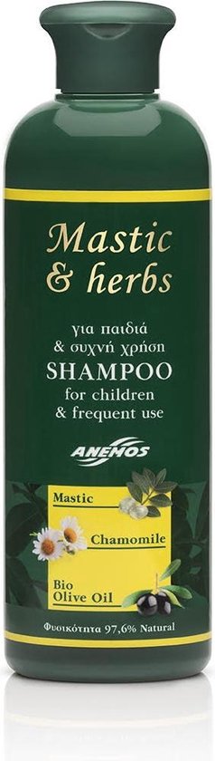 Mastic & Herbs shampoo voor kinderen en veelvuldig gebruik met Chios mastiek 2-pak