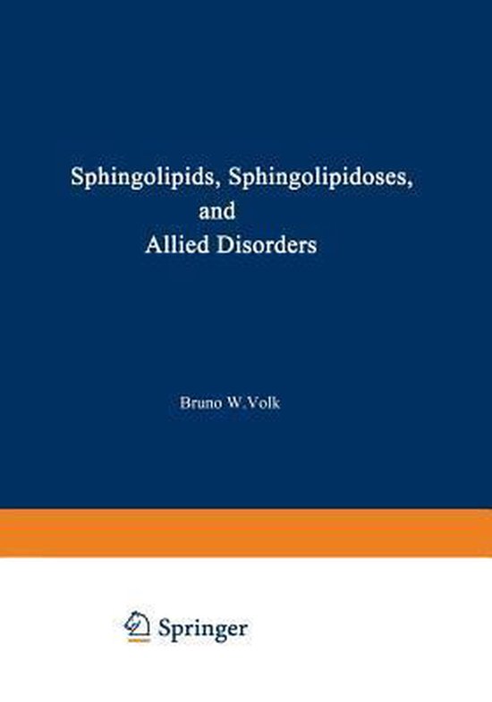 Sphingolipids, Sphingolipidoses and Allied Disorders - cover
