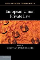 Cambridge Companion To European Union Private Law