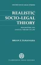 Oxford Socio-Legal Studies- Realistic Socio-Legal Theory