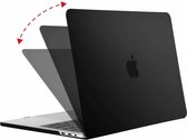 Macbook Pro 13 inch 2018 - Clip-On Hard Case - Zwart
