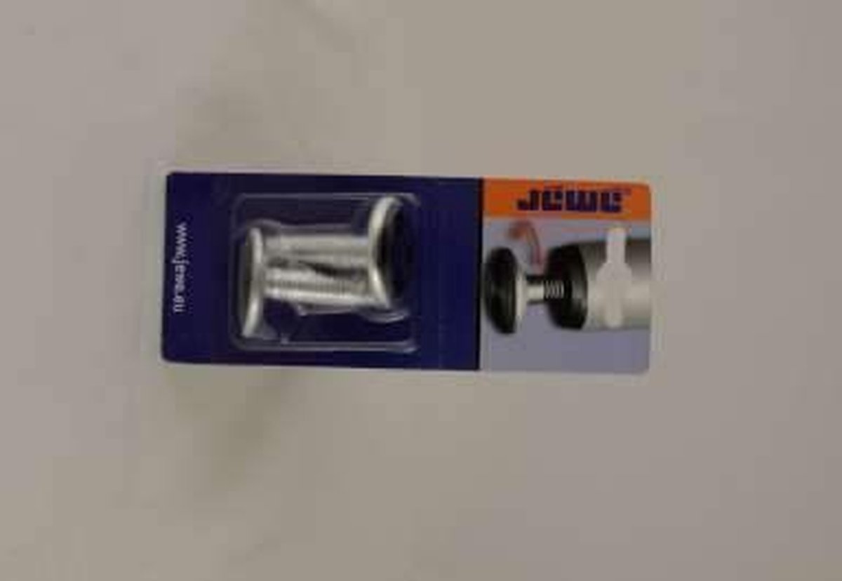 Meubelpoot aluminium - stelvoet - ⌀ 30 mm - M10 schroefdraad