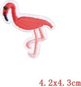 Strijk embleem Patch Flamingo