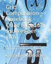 Grid Composition Notebook - Quad Ruled 5 Squares Per Inch