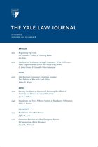 Yale Law Journal: Volume 121, Number 8 - June 2012
