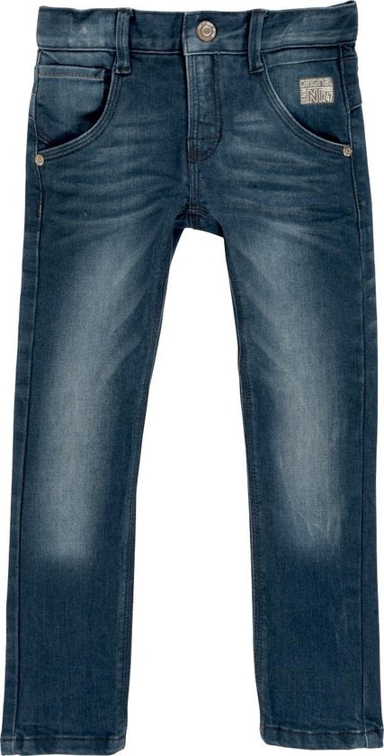Name It Jongens Stretch jeans NITRALF - Donkerblauw - Maat 104 | bol.com