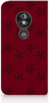 Motorola Moto E5 Play Uniek Standcase Hoesje Sterren