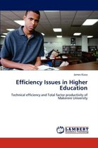 Efficiency Issues in Higher Education