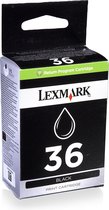 Lexmark 36 Inktcartridge - Zwart