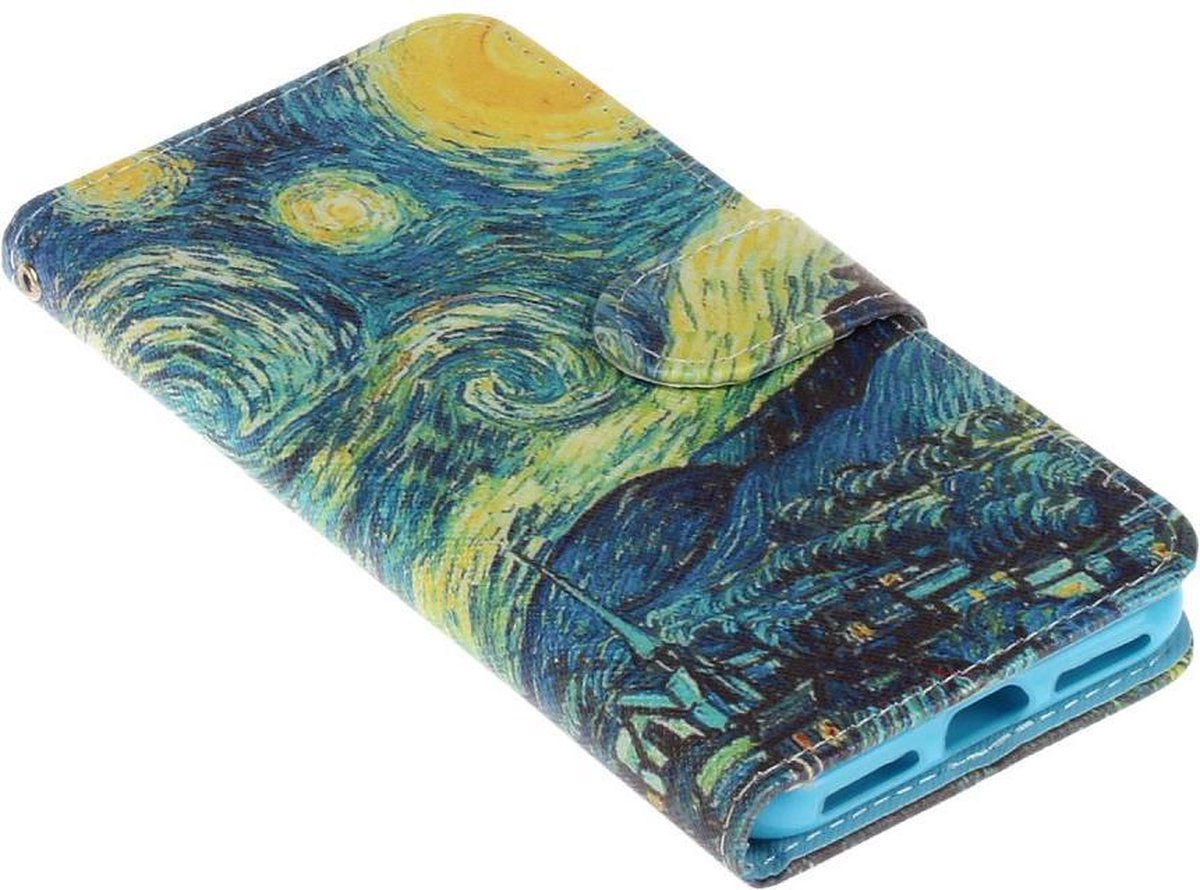 vriendelijke groet afschaffen Zachte voeten iPhone 7 Plus Booktype Hoesje Vincent van Gogh | bol.com