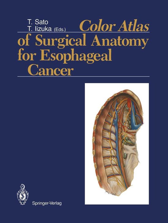 Color Atlas of Surgical Anatomy for Esophageal Cancer - cover