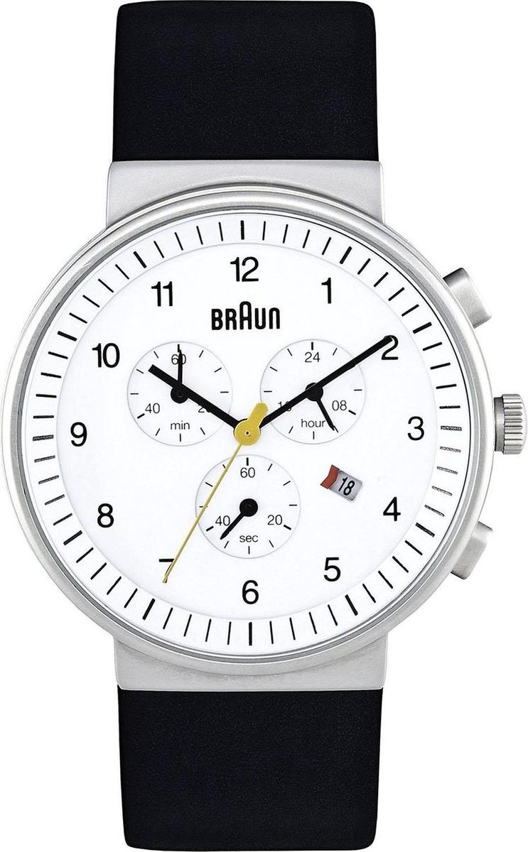 Braun classic crono BN0035WHBKG Man Quartz horloge