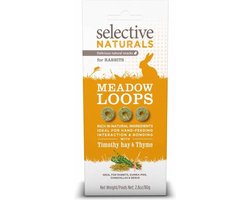 Supreme Selective Naturals Meadow Loops - Konijn - Snack - 8 x 80 gr