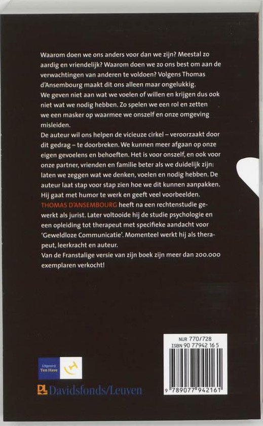 Stop Met Aardig Zijn, Thomas d