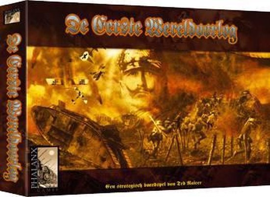 Boek: De Eerste Wereldoorlog Bordspel, geschreven door Phalanx Games