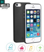 BeHello Dunne Gel Case voor Apple iPhone 5/5S - Zwart