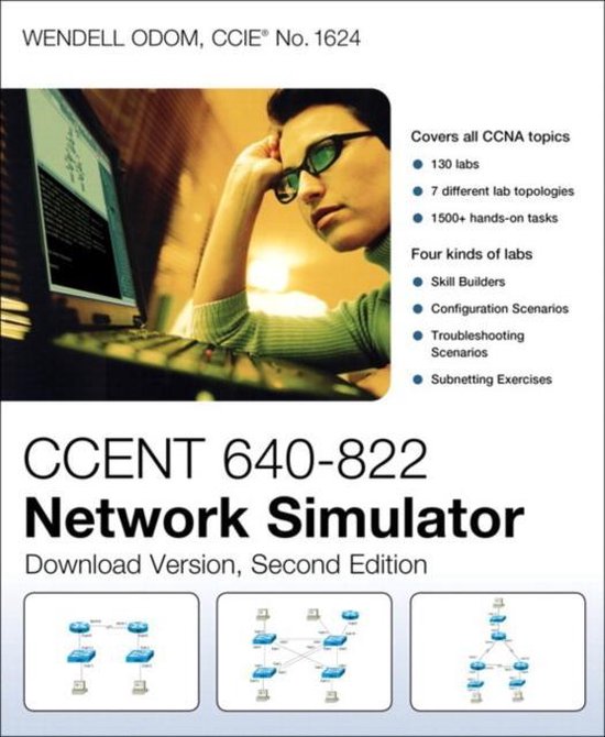 CCENT 640 822 Network Simulator Odom Wendell 9780132954082 Boeken Bol