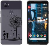MP Case TPU case Love print voor Google Pixel 2 XL -Achterkant / backcover