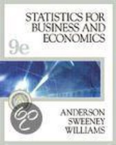 Statistics for Business and Economics
