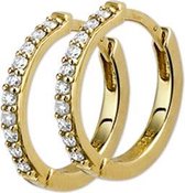 The Jewelry Collection klap-oorringen Diamant 0.23 Ct. - Geelgoud (14 Krt.)