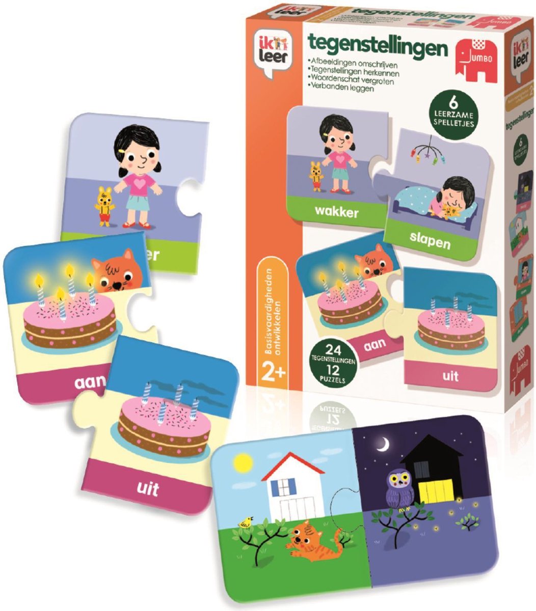 Jumbo - Ik Leer - Tegenstellingen - Educatief spel - Speelgoed vanaf 2 jaar — afbeelding 3