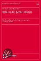 Reform des GmbH-Rechts