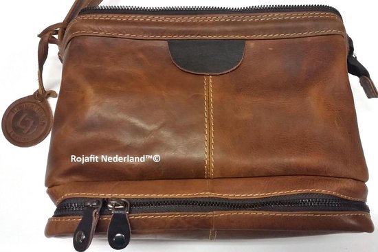 Landleder Luxe Lederen Toilettas