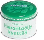 Bougie de massage Rento (huile pour le corps) - Thé vert (150 grammes)