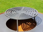 The Dot BBQ 80 - Barbecue etagère voor op de Co-Fire GrillRing 60, 70 en 80 cm