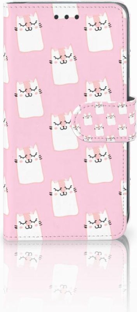 Apple iPhone Xr Telefoonhoesje met Pasjes Sleeping Cats