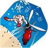 Afbeelding van het spelletje Harrows Darts Flight Quadro 2015 Drunken Mosquito 3 Stuks