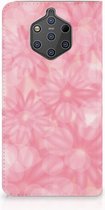 Nokia 9 PureView Uniek Standcase Hoesje Spring Flowers