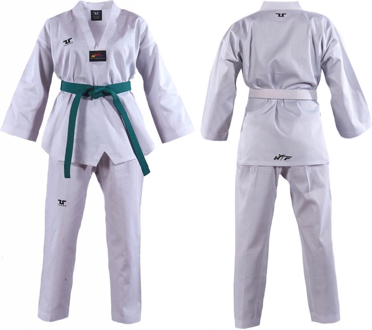 Tusah WTF Taekwondo Pak Plain 140cm