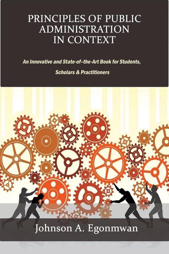 Principles of Public Administration in Context (ebook), Johnson A ...