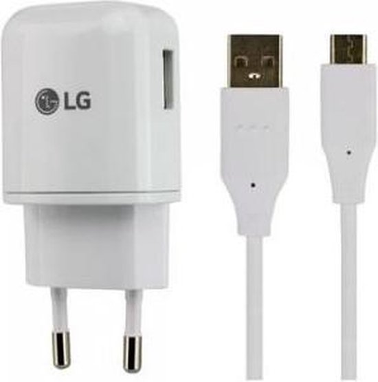 Interpersoonlijk Reserveren Verzoekschrift LG G4 Oplader + (Micro)USB kabel Wit | bol.com