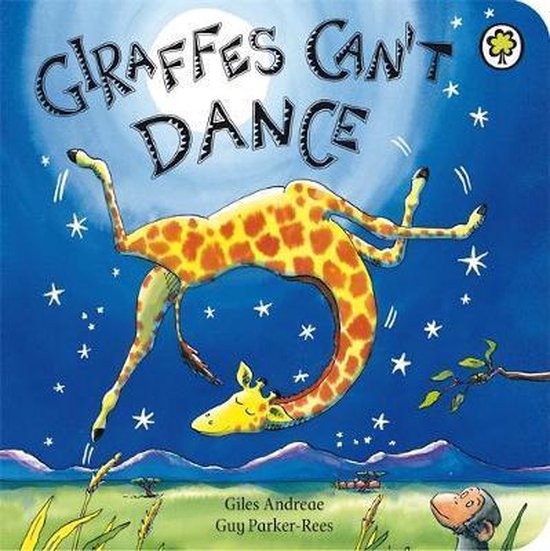 Giraffes Can't Dance Board Book - cover