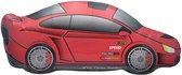 Rode Sportauto Folieballon