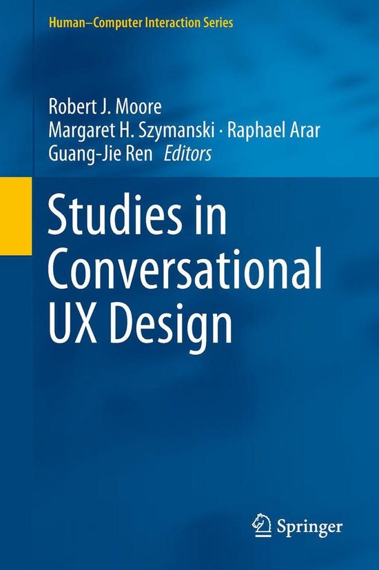 Computer Science (R0) - Studies in Conversational UX Design - cover