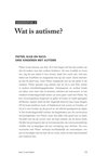 Chapitre 2 "Qu'est-ce que l'autisme ?" avec un texte sur trois enfants autistes.