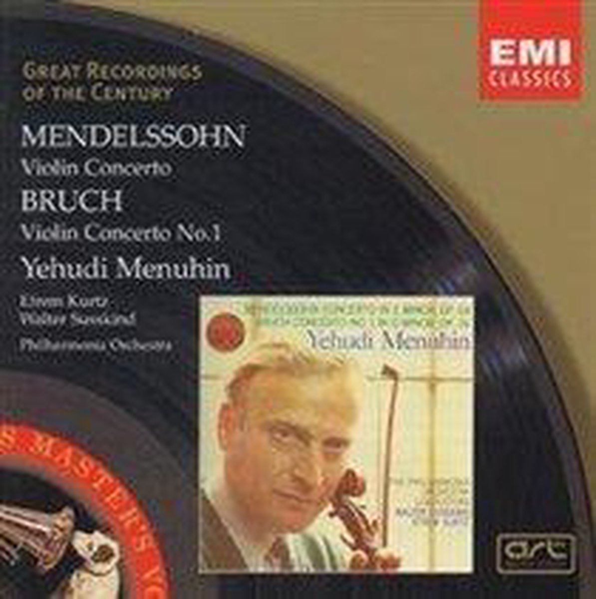Mendelssohn, Bruch: Violin Concertos / Menuhin, Kurtz, et al
